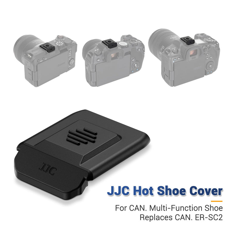 JJC Hot Shoe Cover for Canon V1, R5 Mark II, R1, R50V, R8, R50, R6 Mark II, R10, R7, R5C and R3 Cameras, Replaces Canon Multi-Function Hot Shoe Cover ER-SC2