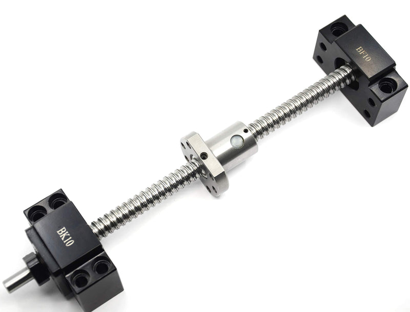 [Australia - AusPower] - Ball Screw SFU1204（Diameter 12mm Pitch 4mm）Length 200mm with Metal Nut for CNC Machine Parts 