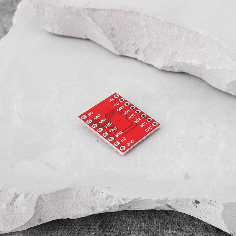 EMSea 5pcs DC Motor Driver Board DRV8833 for TB6612FNG Computer Motor Fan Light 21x18mm