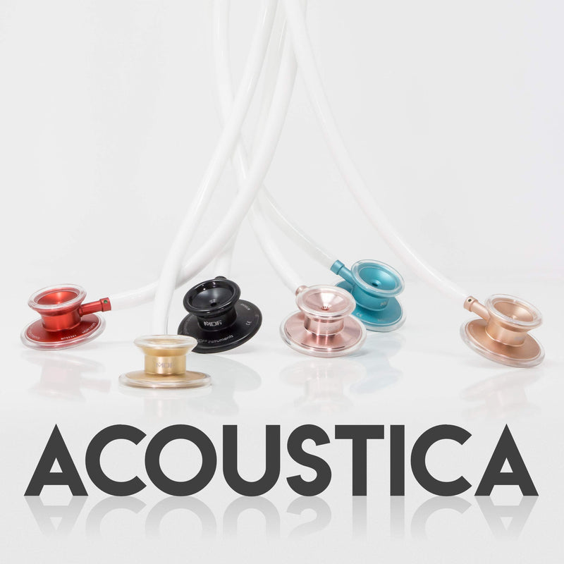 [Australia - AusPower] - MDF Instruments Acoustica Lightweight Stethoscope for Doctors, Nurses, Students, Dark blue tube + MDF LUMiNiX Illuminator Medical Professional Diagnostic Penlight 