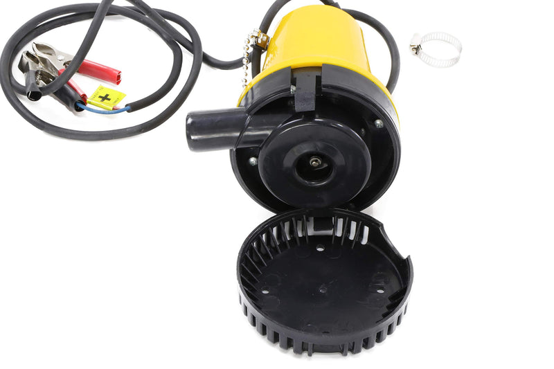 Sutekus Small Submersible Pump 12V for Pumping and Draining Seawater Maximum Discharge Rate 70 l/min