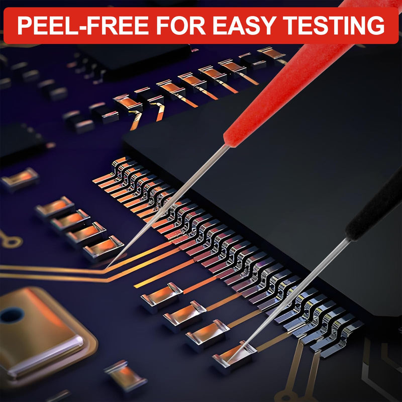 [Australia - AusPower] - 10pcs Test Probes with 4mm Banana Jack，Piercing Needles for Non-Destructive Wire Testing, Back Probe Kit & Back Probe Kit Automotive Compatible with Car Testers and Multimeters for Mechanics 