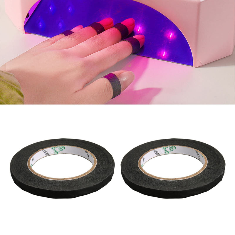 10 Rolls Nail Art Adhesive Tape UV Protection Nail Tape Manicure Protective Tanning Prevention Tape Roll, 2000 x 1cm