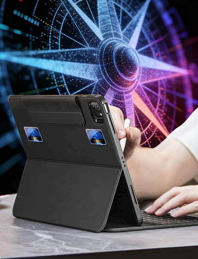 [Australia - AusPower] - Cell Phone EMF Protection Neutralizers - for Smart Phones/Tablets/Laptops/Computer/WiFi/Priner/TV 6 Pack Blue-6p 