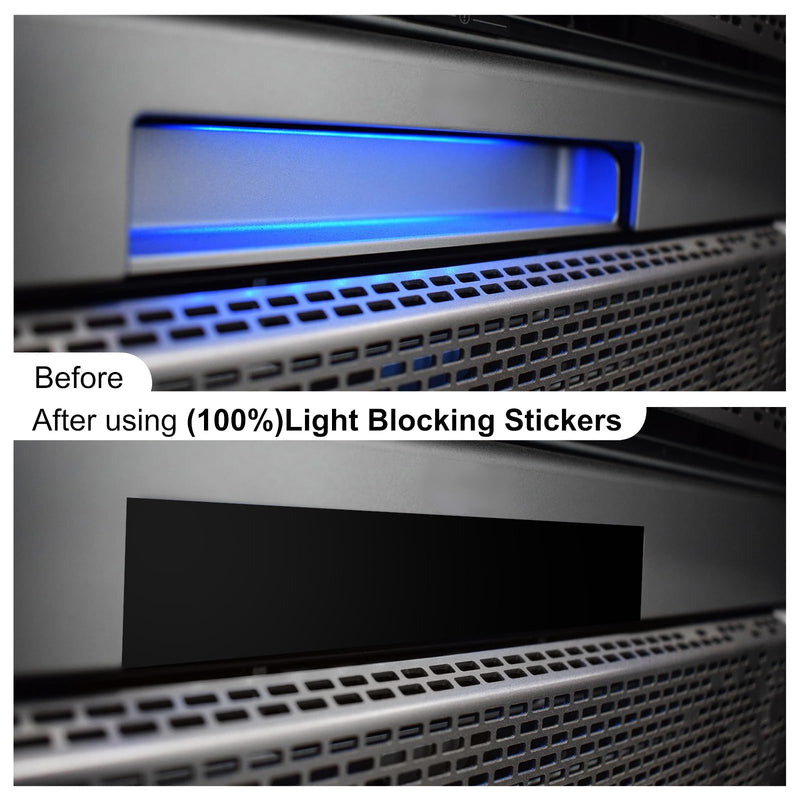 JIEHENG Light Blocking Tape 1.2 inch x 98 Feet, Light Blocking Tape for Electronics,Blocking for Routers (100% Blocking) 100% Blocking
