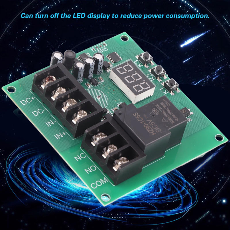 [Australia - AusPower] - Current Detection Module 4-Channel Overcurrent Relay Module 7-30V 0-30A Current Sensing Electrical Timer for Circuit Protection 