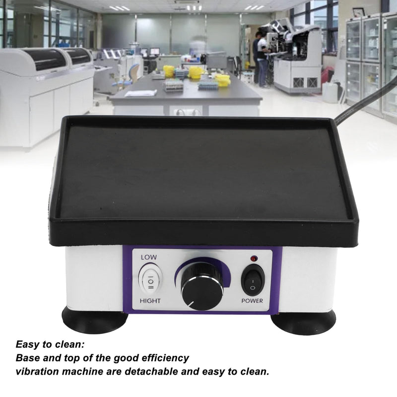 Dental Oscillator Shaker Easy to Use Clean, Wide Application Plastic Rubber Material Adjustable Knob (US Plug 110V) US Plug 110V