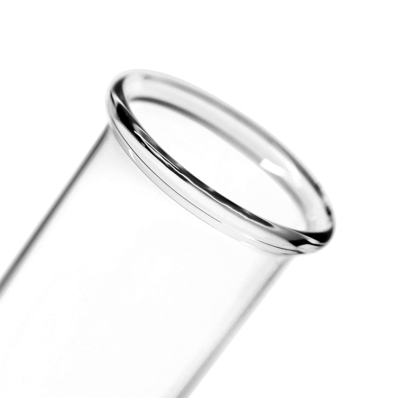 EISCO 32PK Test Tubes, 30ml - Borosilicate 3.3 Glass - 1.2mm Thick Walls, Beaded Rim - Superior Heat & Chemical Durability - 5.9" Tall, 0.8" Diameter Blank Tube