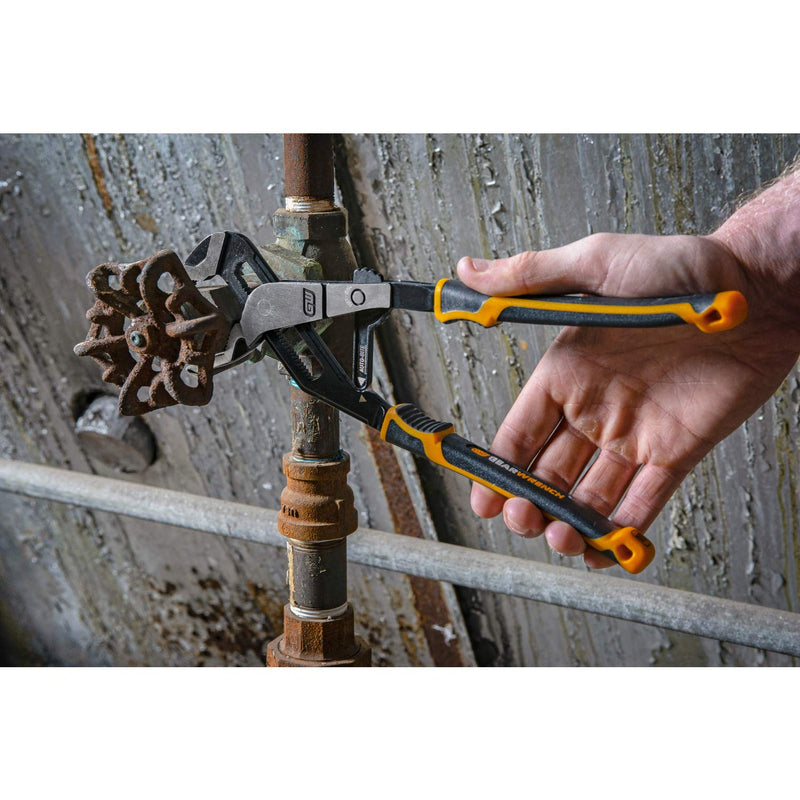 [Australia - AusPower] - GEARWRENCH 6" PITBULL Auto-Bite Tongue & Groove Dual Material Pliers - 82590C 6" 
