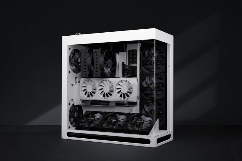 Noctua NF-A14x25 G2 PWM Chrome Max Black Quiet High Performance Fan 140 mm | High Air Flow & Jam Pressure, Low Noise, 25 mm Fan for Cooler/Radiators/Casing, Large Accessory Set, 1500RPM 4-Pin PWM