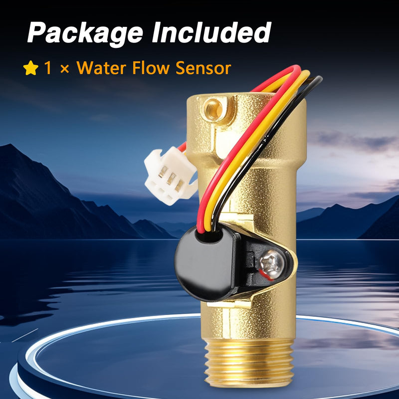 [Australia - AusPower] - Water Flow Sensor RV Tankless Water Heater Water Flow Sensor Compatible with Girard Water Heater GSWH-2 Replace#: 2022107584 2GWH-24 