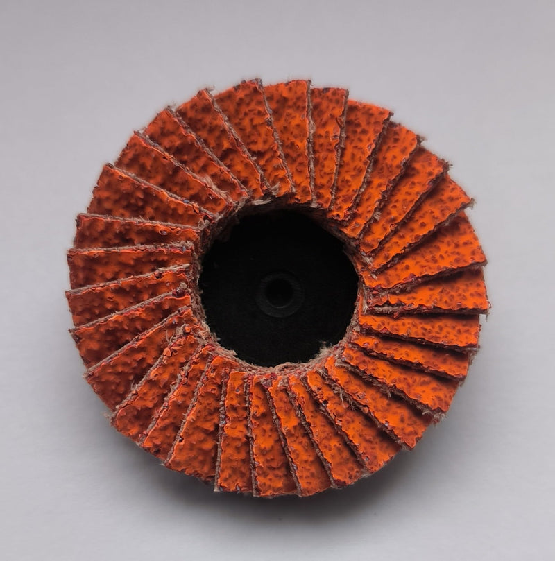 [Australia - AusPower] - Set of 20 Feroflex Mini Serrated Discs Professional Quality 2 Inch 50 mm, Grit 40, Premium Ceramic for Metal, Stainless Steel, Rust, Steel Slat Discs Sanding Disc (Grit 40, 20) + Disc Pad Holder 6 mm Grain 40 