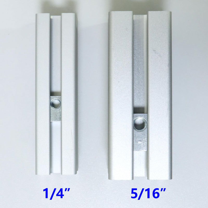 [Australia - AusPower] - 1/4"-20 Threaded Steel Roll in T-Nut with Ball Spring, T-Slot Nuts Accessory Hardware Nuts for 10 Series Aluminum Extrusion Profiles Rail (100) 100 