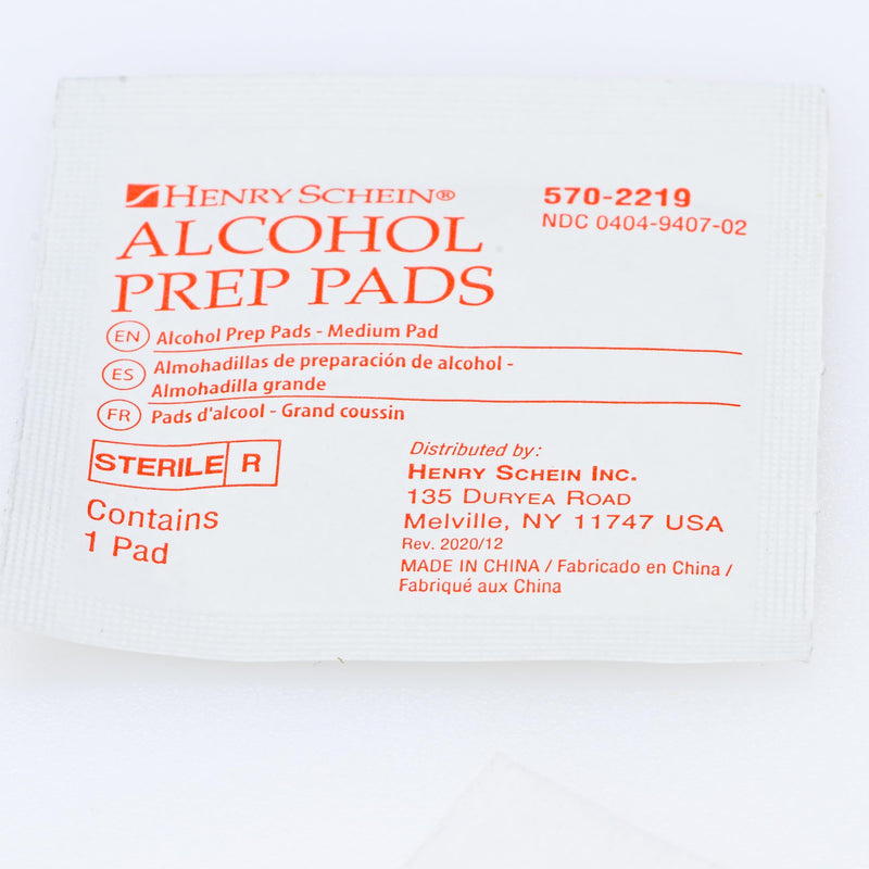 [Australia - AusPower] - Alcohol Prep Pads, Medium, 2-ply, Sterile, Pack of 200 1 Count (Pack of 200) 