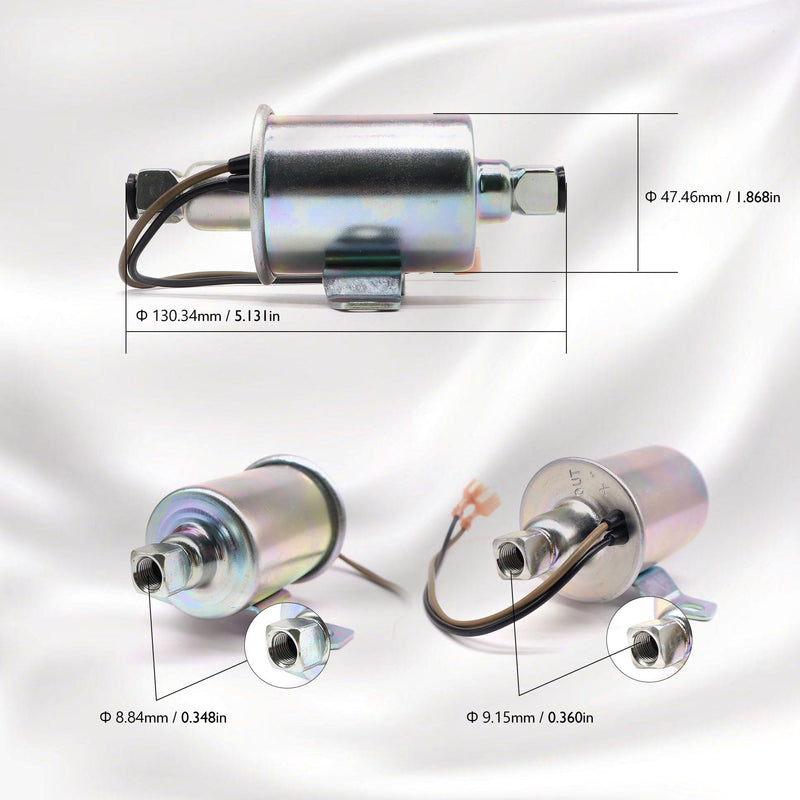 [Australia - AusPower] - E11020 Electric Fuel Pump 12V Compatible with Onan Generator Fuel Pump E11020 