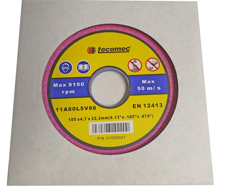 [Australia - AusPower] - Tecomec 01005007 5-3/4" Grinding Wheel, Pink 
