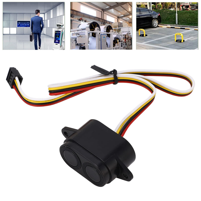 [Australia - AusPower] - Ultrasonic Sensor Distance Measuring Ranging Module IP67 Waterproof UART Auto Output Robot Obstacle Avoidance Sensor DC3.3 to 12V for Automatic ZControl 