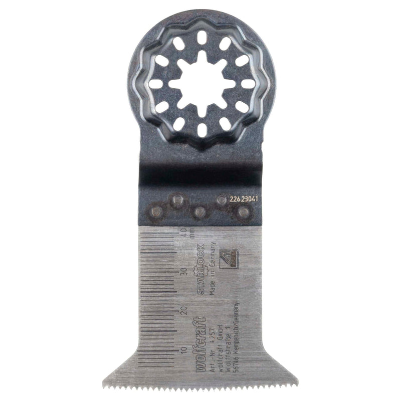 [Australia - AusPower] - wolfcraft Expert HCS Plunge Saw Blade, Starlock Mount, Wood, Plastic, Plasterboard 50 mm, 4257000, For Long, Straight Cuts in Wood 