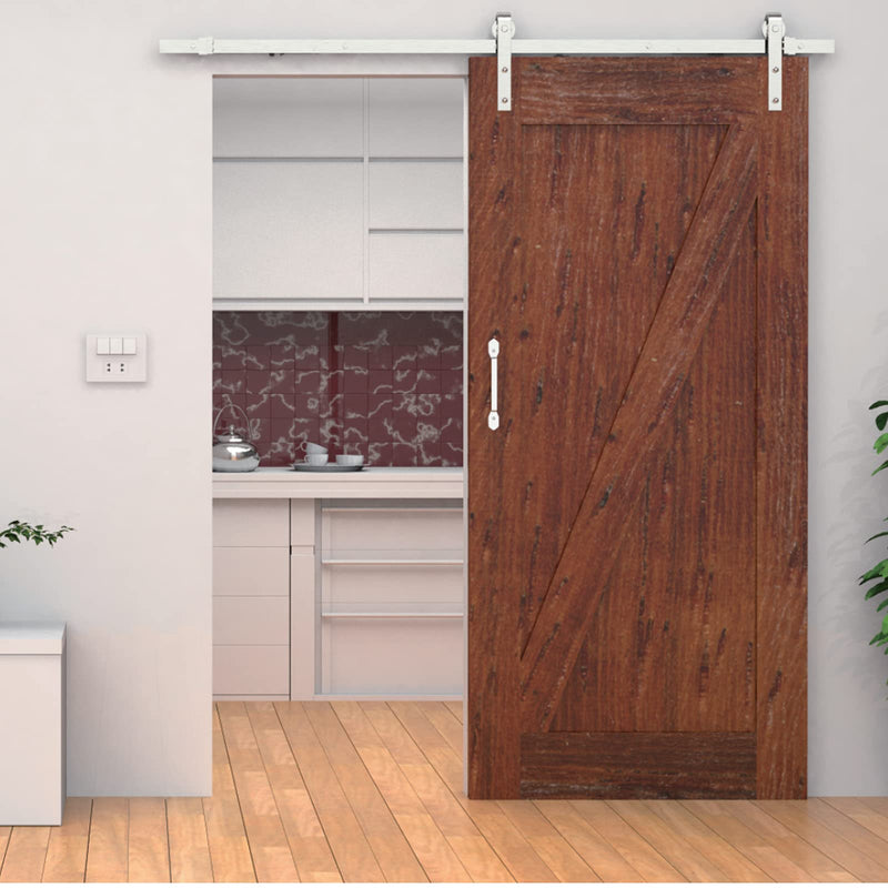2PCS Soft Close barn Door Hardware kit Barn Door Soft Close Mechanism Spring Buffer Damper Hole-Free Version Fit for Door Weight 60-176 Pounds Adjustable Door Stoppers 2022NEWEST (Use for 240-340) Use for 240-340