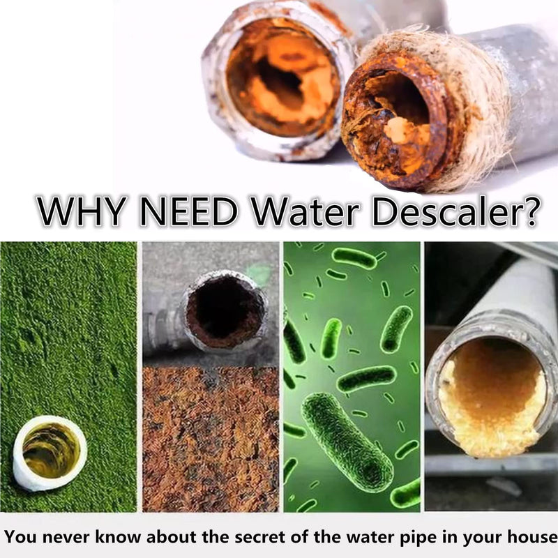 [Australia - AusPower] - Electronic Water Descaler System, Reduces Limescale, Rust, and Minerals, No Chemicals, Easy Installation 