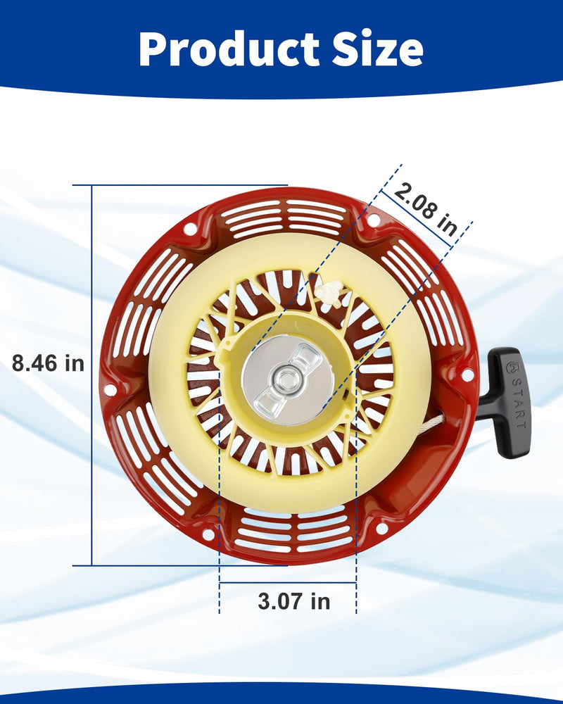 [Australia - AusPower] - ANODZU Recoil Starter Handle for Predator 9500W Surge / 7600 Watt Running Inverter Generator Pull Cord Start Handle with Bolts Replace 59188 71365 