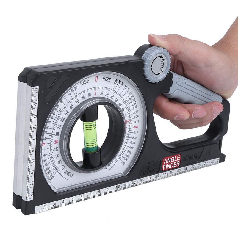 [Australia - AusPower] - Professional Magnetic Angle Meter for Woodworking Slope Measuring Instrument and Angle Finder, Multifunctional Angle 
