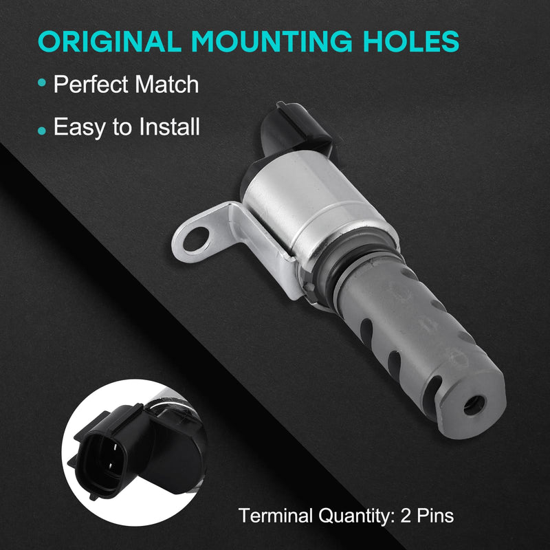 [Australia - AusPower] - 153300T010 OCV Oil Control Variable Valve Timing VVT Solenoid 2PCS For 2009-2020 Toyota Avalon Camry Corolla Highlander Plug-In RAV4 Sienna Venza,For Lexus CT200h ES300h GS200t 2.0L 2.5L 2.7L 