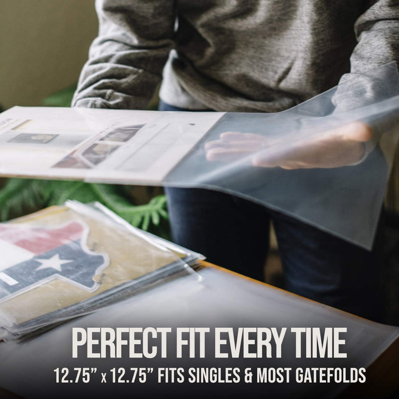 [Australia - AusPower] - Vinyl Fever Record Sleeves [25 Pack] - Outer Album Covers With Premium Clarity - Durable 3 Mil Thick Polypropylene Sleeves for 12 Inch LPs and Archival Album Storage 25 Pack 