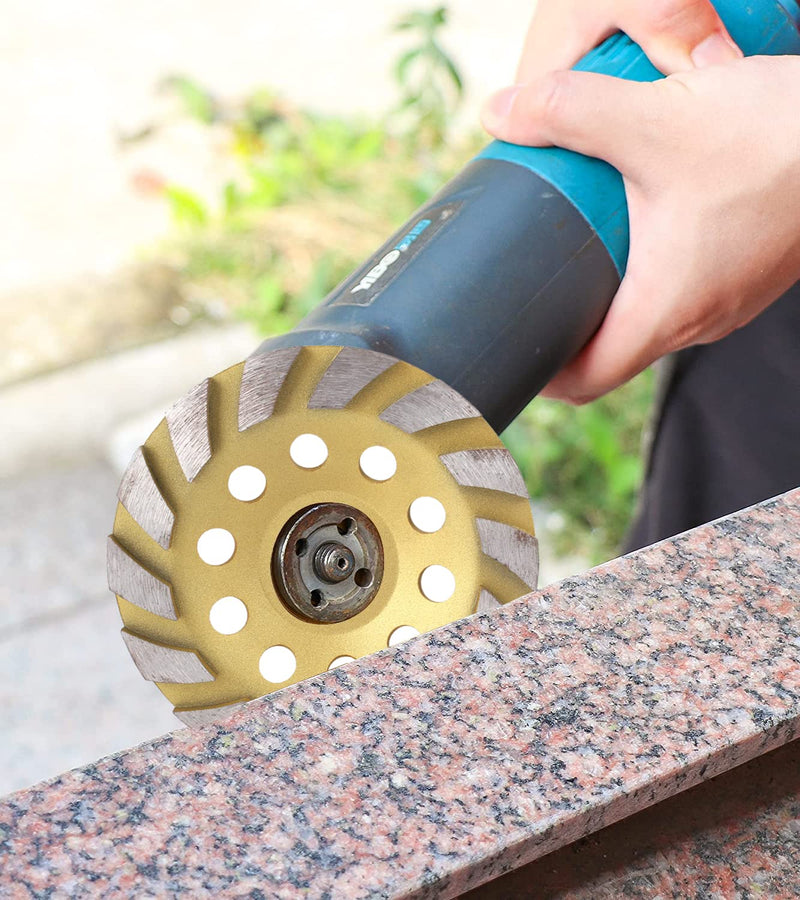 [Australia - AusPower] - BAIWEN 6 inch Concrete Grinding Wheel,Diamond Cup Wheel Angle Grinder Wheels Grinding of Concrete, Granite,Masonry 6 inch Diamond Grinding Wheel 