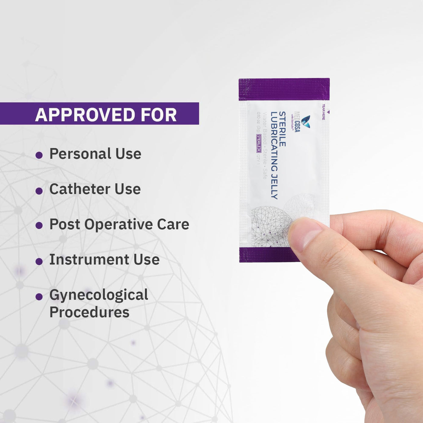 Medcosa Sterile Lubrication Packets | Small Lube Packs | Personal Lubr  AusPower Australia