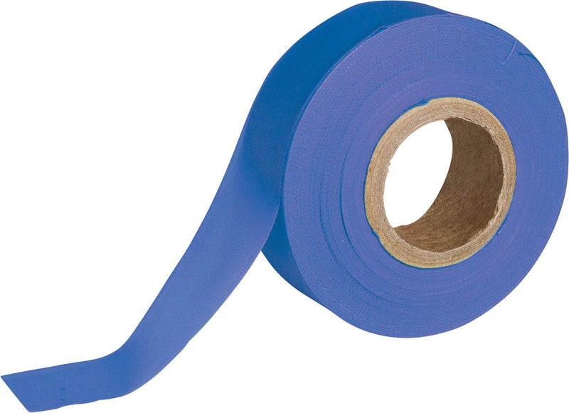 Brady Blue Flagging Tape for Boundaries and Hazardous Areas - Non-Adhesive Tape, 1.188" Width, 300' Length (Pack of 1) - 58345 1-3/16" X 300'