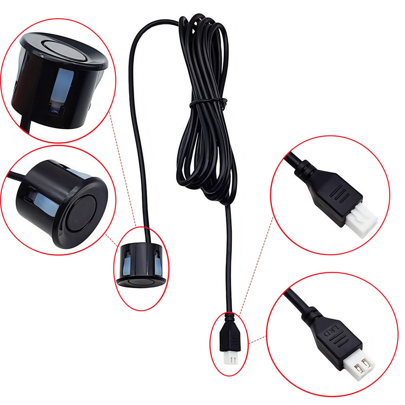 [Australia - AusPower] - 2PCS JSN-SR04T 23-500cm Integrated Ultrasonic Distance Measuring Sensor Transducer Module High Precision Waterproof Compatible with Arduino, MCU 