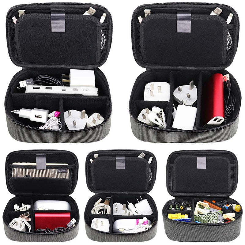 [Australia - AusPower] - sisma Travel Electronics Organizer Small Electronic Accessories Carrying Bag for Cords Phone Chargers Cables Earbuds Adapter Mouse - Special Edition Starlight Special Edition 