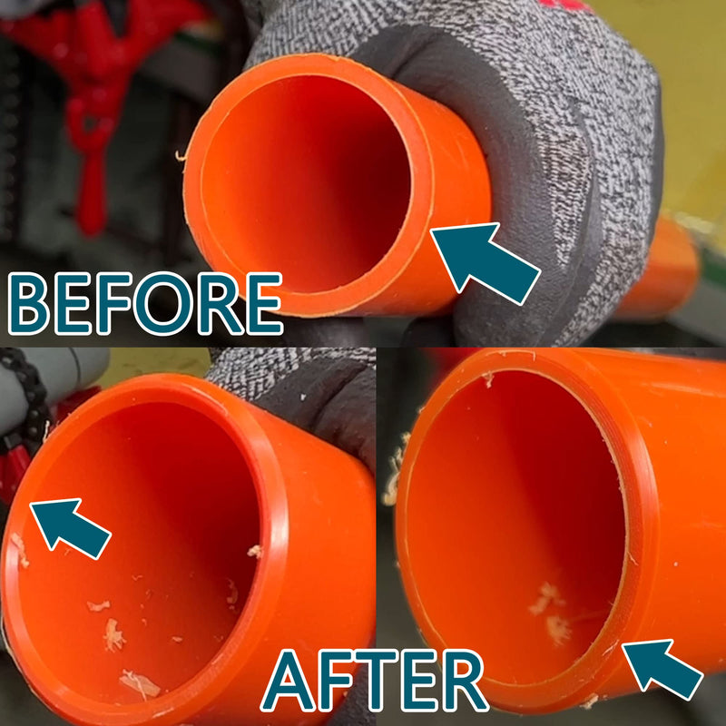 [Australia - AusPower] - ORXPLUS TOOLS 2 in 1 Inner-Outer Reamer, Pipe and Tubing Chamfer Tool for OD 1-1/8" to 3-1/4" ID 1-1/16"to 3-3/8" 