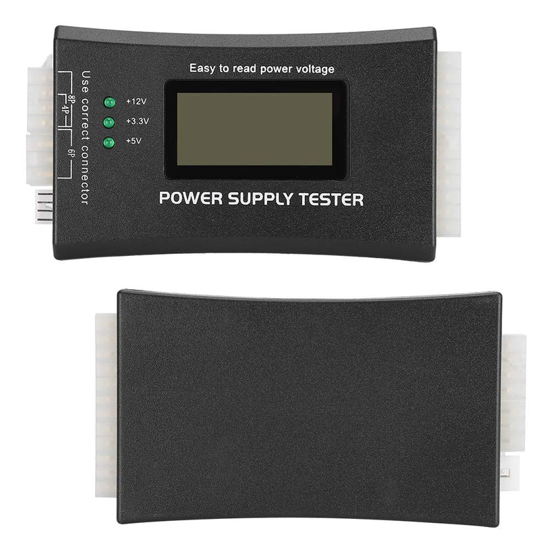 [Australia - AusPower] - Computer PC Power Supply Tester, ATX BTX ITX TFX Power Supply Tester with LCD Screen Display, Computer Host Inspection and Maintenance Tester Tool 