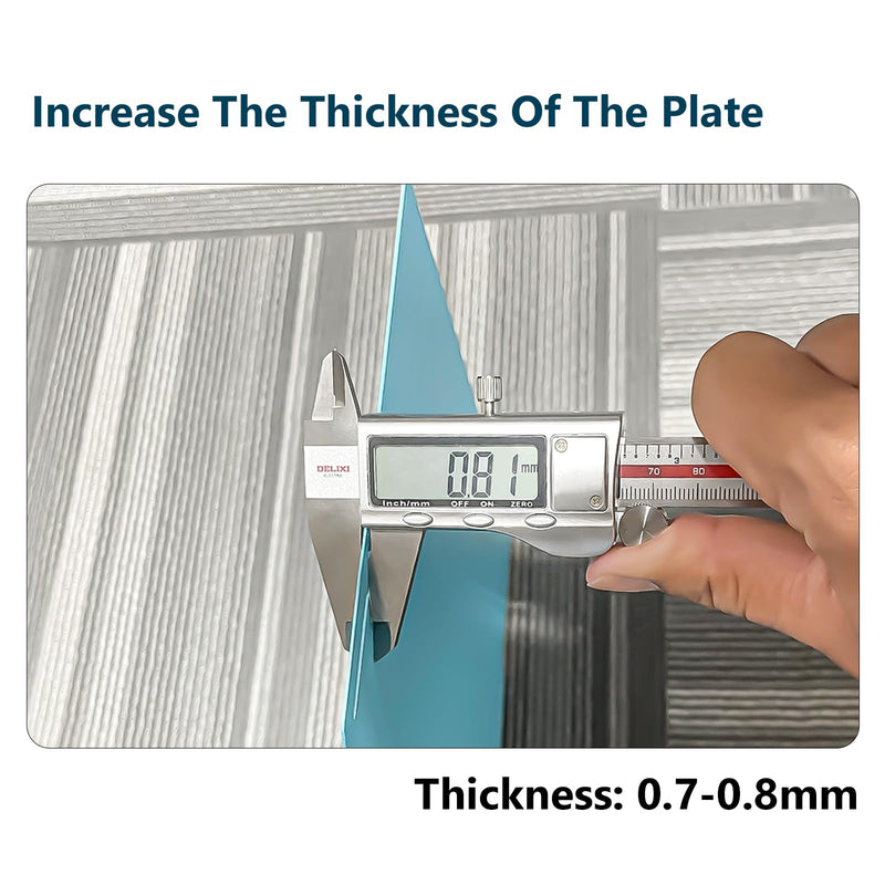 OMG Cool Plate for Snapmaker U1 Texture PEI Glacier Plate 270x270mm Double-Sided Printing Platform, Flexible and Detachable Heatingbed Made of Spring Steel for Snapmaker U1 3D Printer Parts OMG for Snapmaker U1 Build Plate