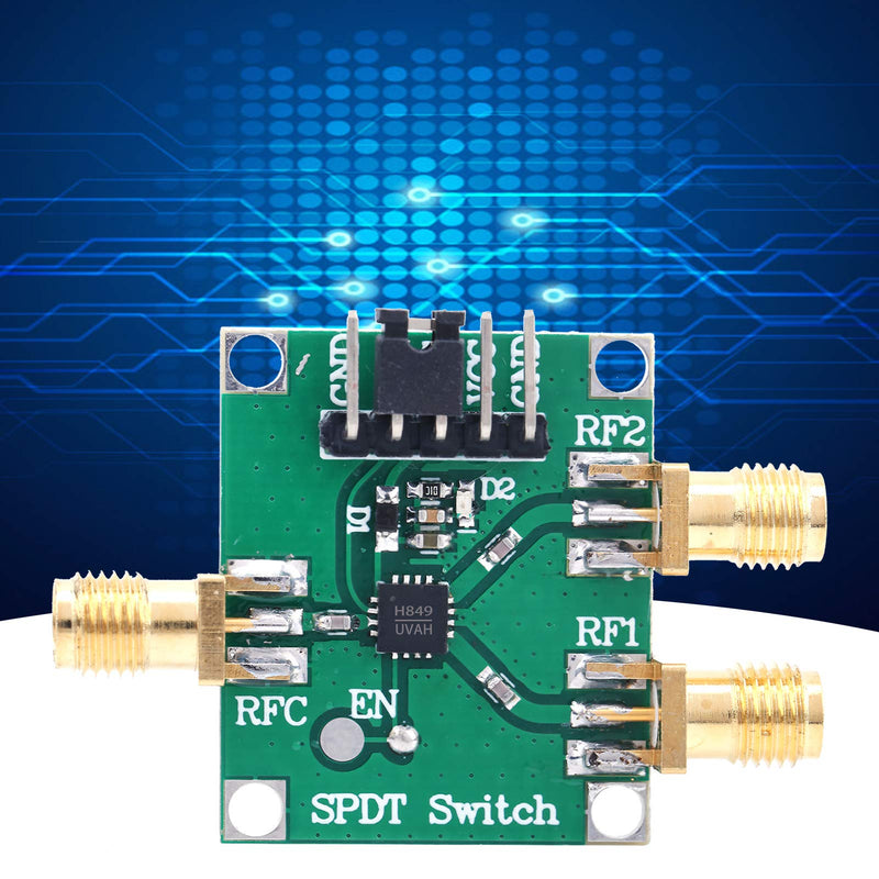 [Australia - AusPower] - 3?5V RF Switch Module Single Pole Double Throw Board 50Ohms Input Output Impedance High Reliability (HMC849) HMC849 