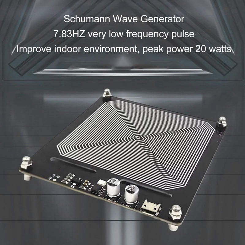 [Australia - AusPower] - Ejoyous Wave Generator, Wave Generator Professional Stable Signal 7.83HZ Low Frequency Pulse Generator for Bedroom Office 