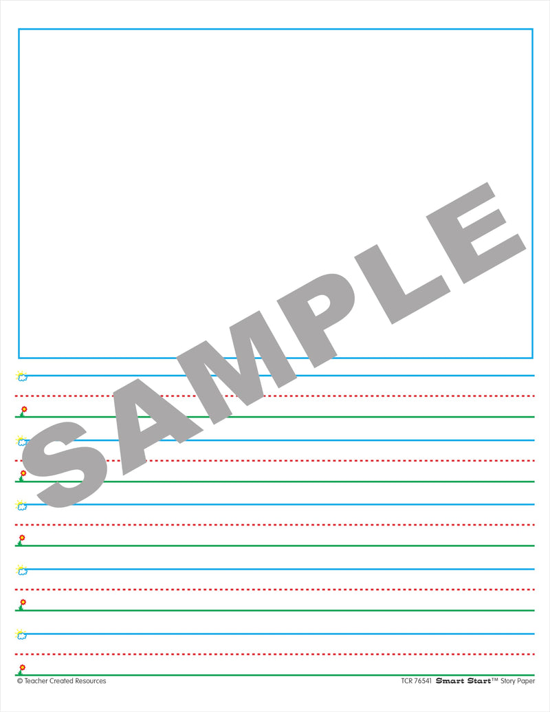 [Australia - AusPower] - Smart Start Story Paper Grades 1-2 Story Paper 100 Sheets 