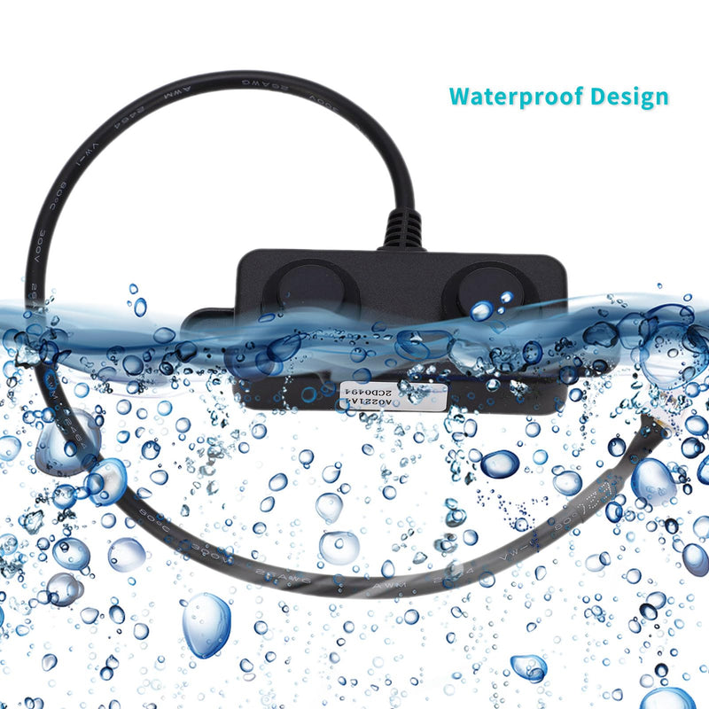 [Australia - AusPower] - Ultrasonic Distance Sensor, UART Controlled Range Detector 3 to 450cm Low Power Design Ranging Sensor, IP67 Design DC 3.3V to 5V Ultrasonic Range Detector for Robot 