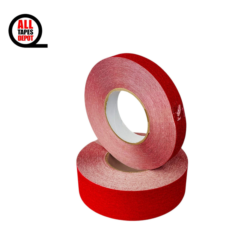 Sure-Step Non-Skid Safety Tape – High Traction, Waterproof Adhesive, Anti-Slip Tape for Stairs, Ramps, and Walkways – OSHA Compliant – 2" x 60' Pack of 1 ROLL RED