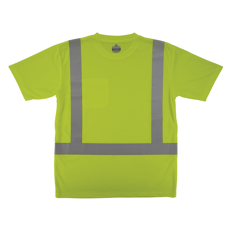 Ergodyne Unisex Adult Glowear 8282 Essential Hi-vis T-Shirt - Type R, Class 2 5X-Large Lime