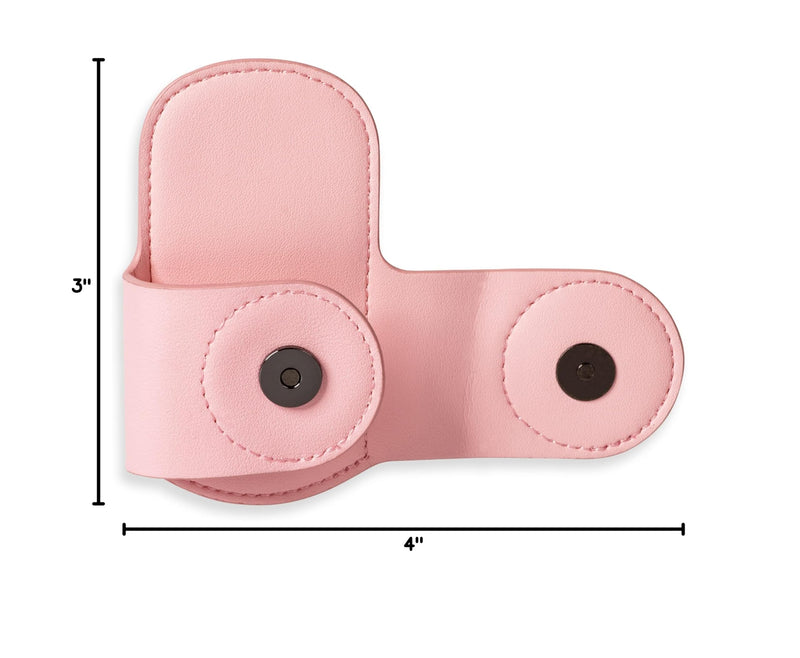 [Australia - AusPower] - Stethoscope Holder with Secure Magnetic Closure; Hip Clip for Safe, Easily Accessible, Hygienic Attachment pink 