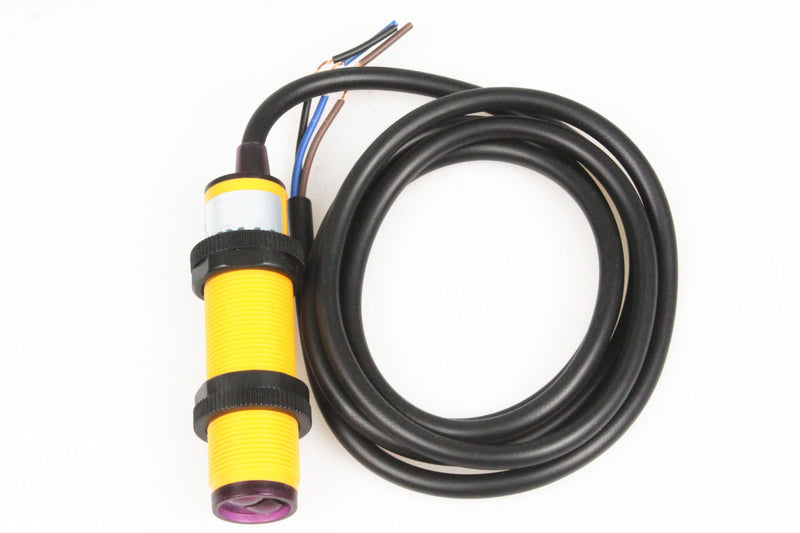 [Australia - AusPower] - NOYITO E3F-DS10C4 Proximity Switch Photoelectric Sensor 10cm Detection Distance Diffuse Reflection Infrared Sensor DC 6-36V 3-Wire NPN NO 