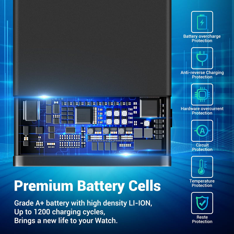 [Australia - AusPower] - 295-7600 Battery, Compatible with Citizen Eco-Drive 295-76/295-7600 A930 A980 B020 B023 A930 A980 MT516 MT516F Sealed Capacitor Rechargeable Battery 