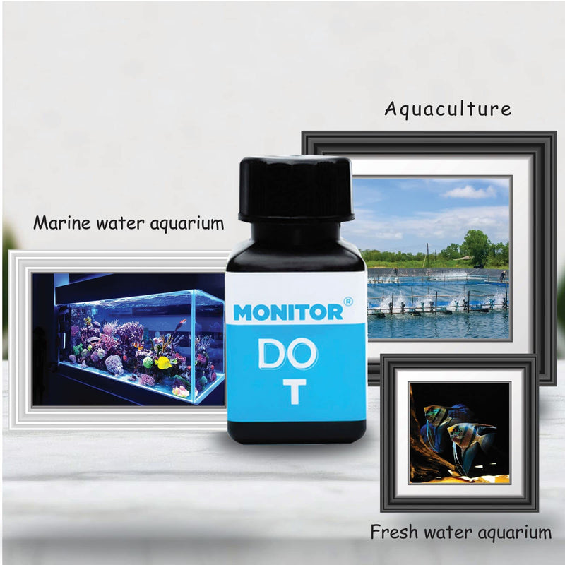 [Australia - AusPower] - Monitor DISSOLVED Oxygen Test KIT (60 Tests) - Monitor Aquarium and aquaculture Water Quality 