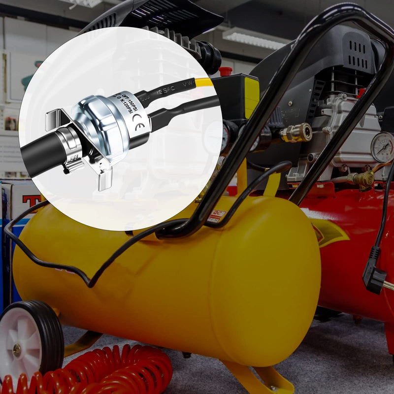 [Australia - AusPower] - Air Pressure Switch Air Compressor Pressure Switch 120-150 PSI Pressure Switch Pressure Controller 120V AC Pressure Switch (Compatible with N003306SV) Compatible with N003306SV 