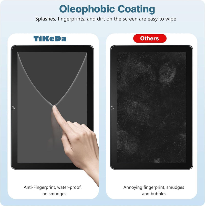 [Australia - AusPower] - 2-Pack Screen Protector for Amazon Fire HD 10 Tablet (2023/2021,13th/11th Generation) /Fire HD 10 Plus/HD 10 Kids/Kids Pro Tablet 2021, 9H Hardness Tempered Glass Guard for Fire 10 