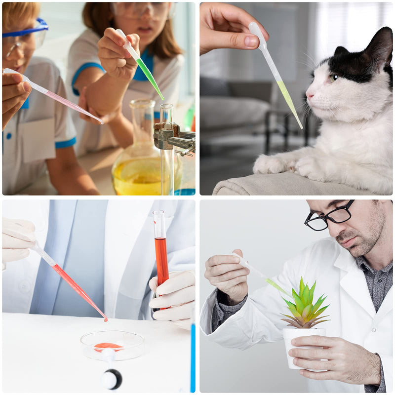 [Australia - AusPower] - 300PCS 3ML Plastic Transfer Pipettes, YSSHUI Disposable Pipette Transfer Pipettes for Essential Oil Pipette Makeup Tool 