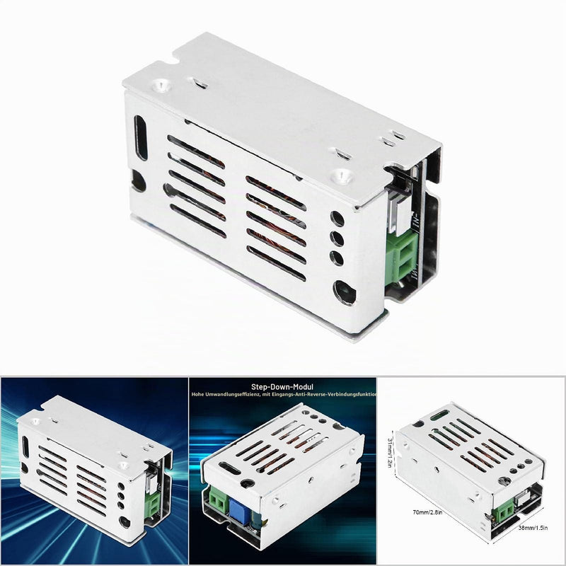 DC-DC Downward Module, 10-90V to 2-60V Adjustable Voltage Regulator, 97.5% Efficiency, Step-Down Converter for Vehicle, Solar and Industrial Applications